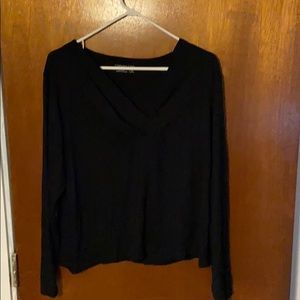 Cold water creek double v knot top